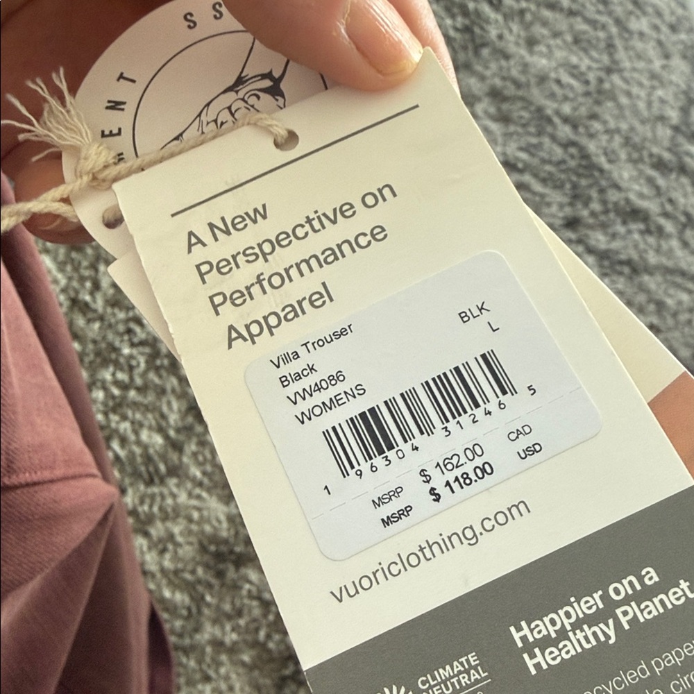 Vuori Villa Trouser Athletic Trouser Pants - Picture 6 of 6